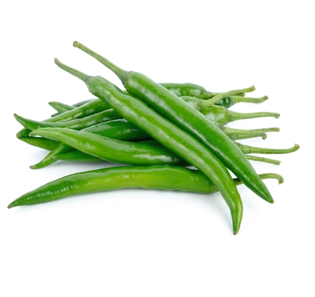 Fresh Green Chilli (Lanka) – Farm Fresh, Spicy & Aromatic