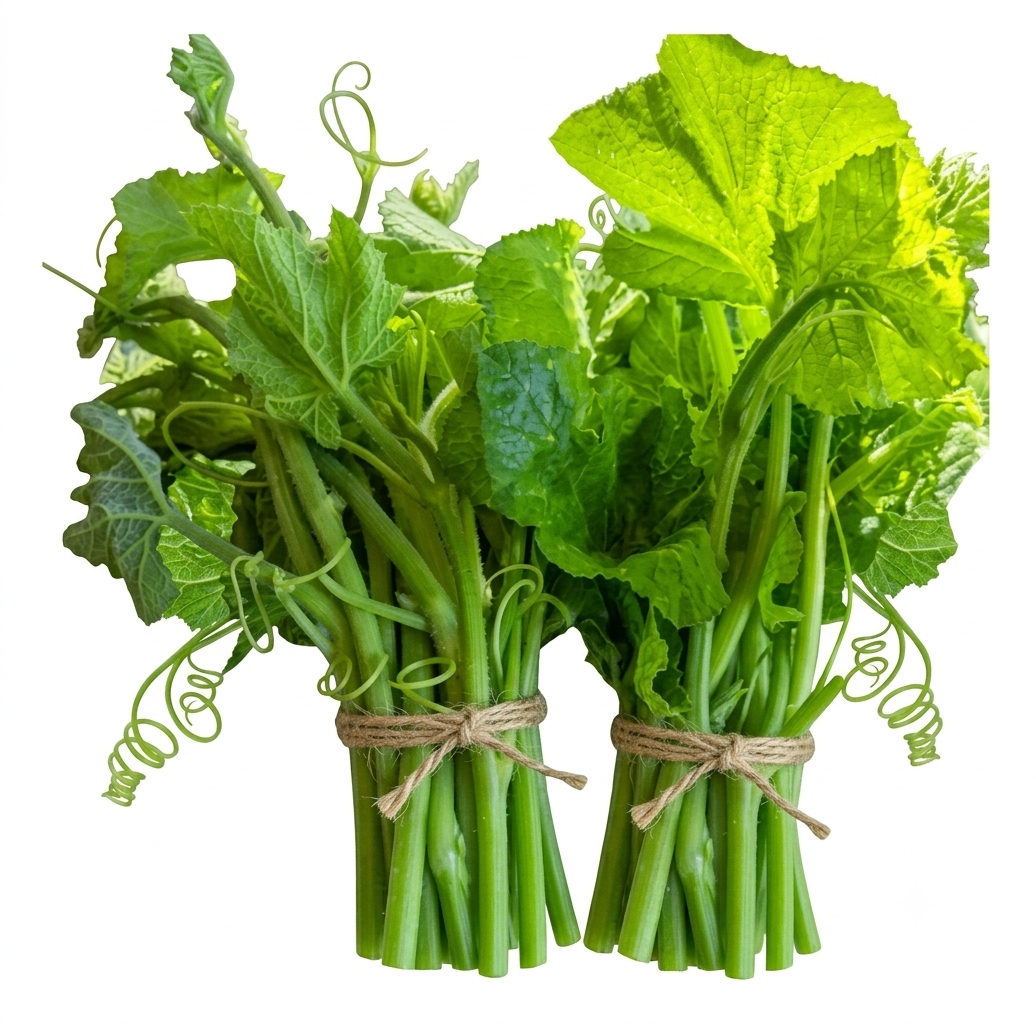 Fresh Kumro Saag – Farm Fresh Pumpkin Leaves & Tender Shoots