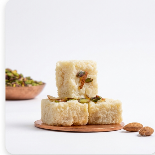 Rich & Creamy Malai Kalakand – Traditional Milk Sweet Made with Fresh Khoya