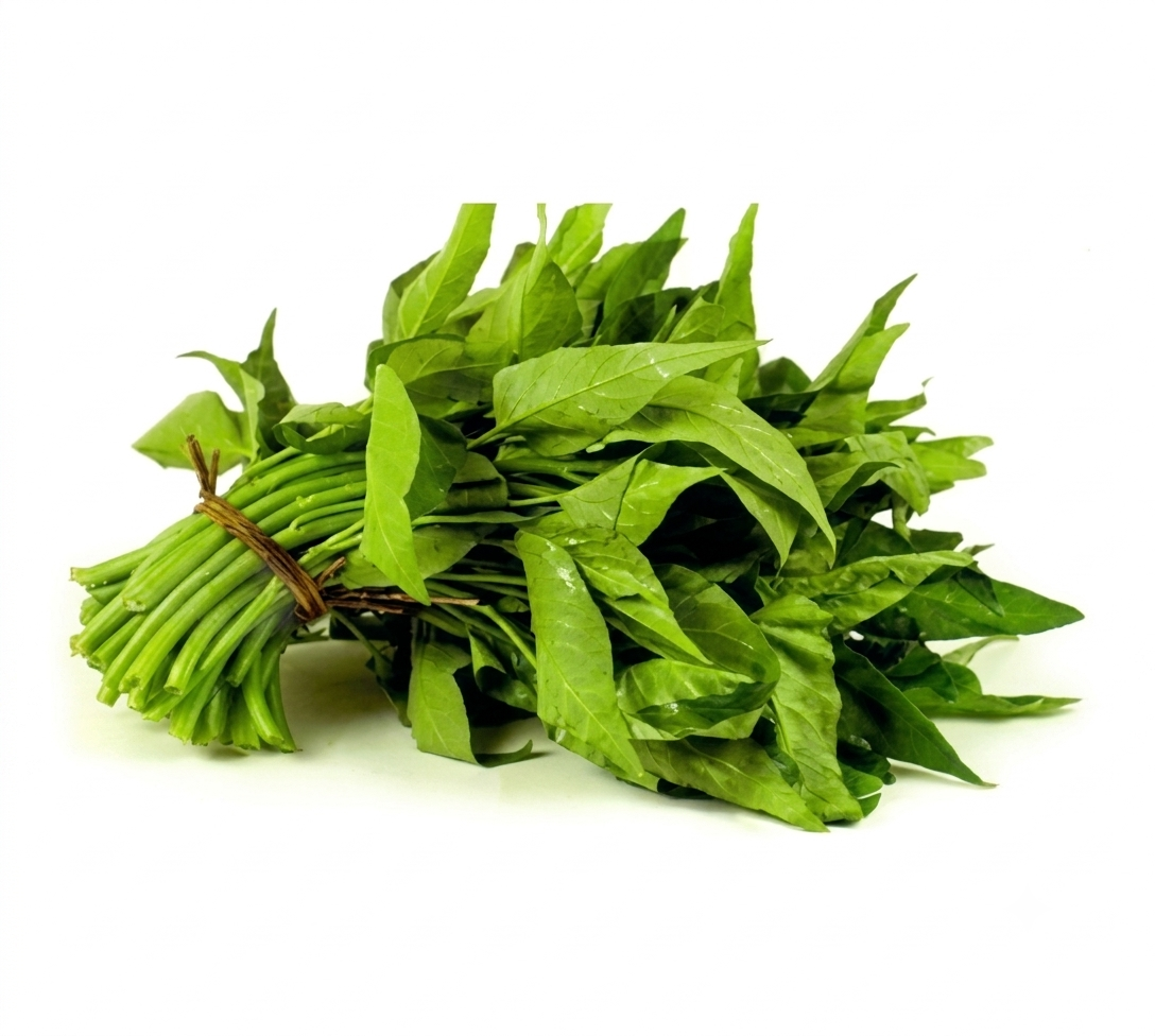 Fresh Kolmi Saag (Water Spinach) – Farm Fresh Green Leafy Vegetable