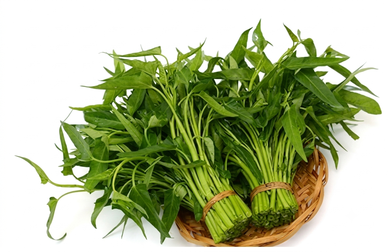 Fresh Kolmi Saag (Water Spinach) – Farm Fresh Green Leafy Vegetable
