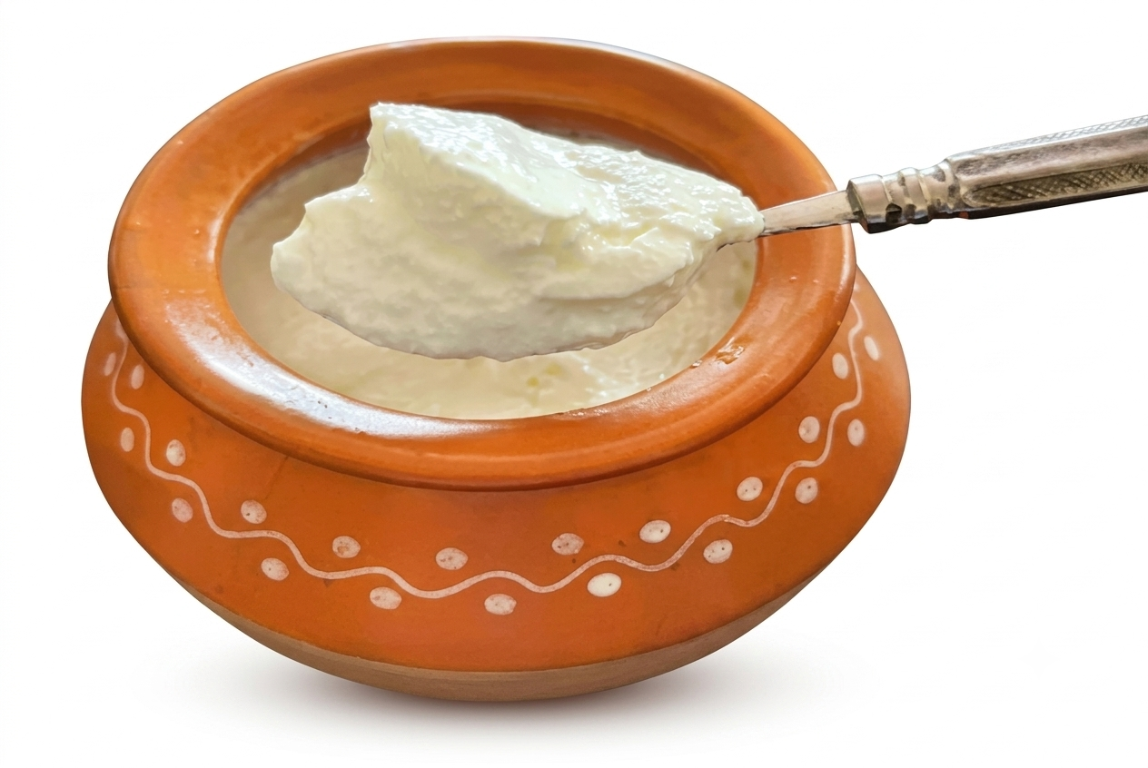 Fresh Tok Doi – Creamy Traditional Bengali Plain Curd