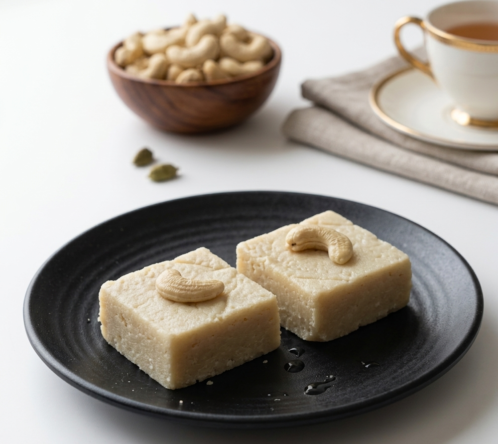 Authentic Bhapa Sandesh – Steamed Bengali Cottage Cheese Sweet
