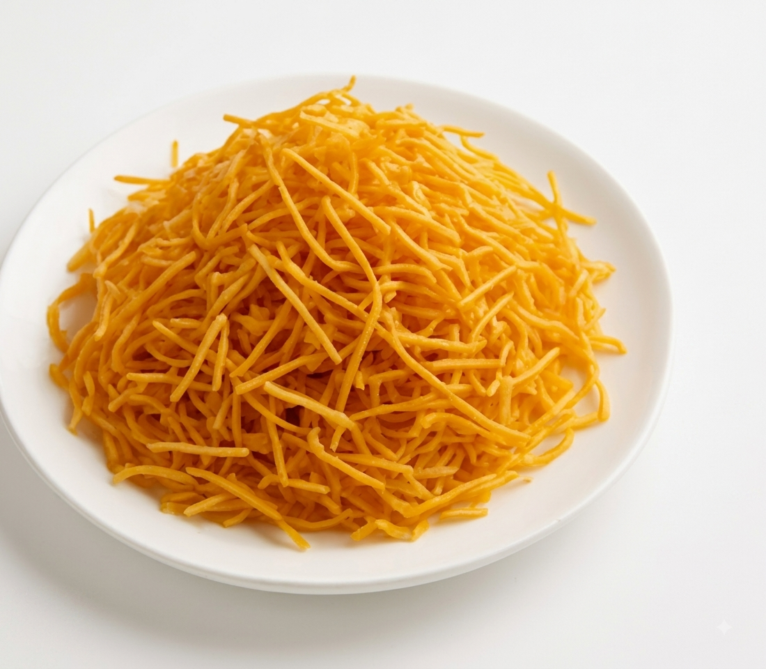 Crispy Jhuri Bhaja Bhujia – Fine, Crunchy & Flavourful Indian Namkeen