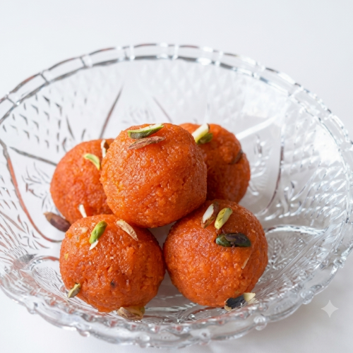 Premium Motichoor Laddu – Soft, Rich & Traditional Indian Sweet
