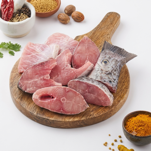 Fresh Katla Mach – Tender, Freshwater Fish & Rich in Protein