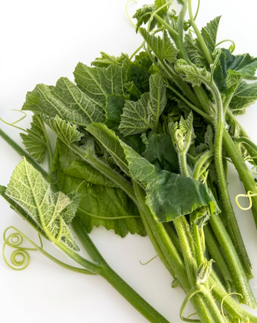 Fresh Kumro Saag – Farm Fresh Pumpkin Leaves & Tender Shoots