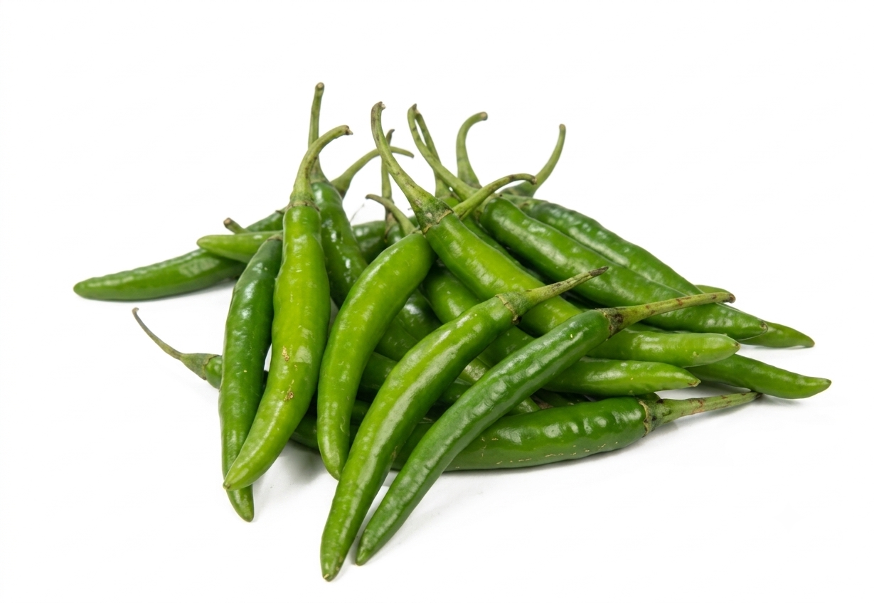 Fresh Green Chilli (Lanka) – Farm Fresh, Spicy & Aromatic