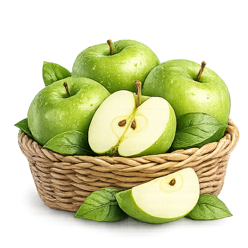 Premium Green Apples – Crisp, Tangy & Rich in Natural Nutrition