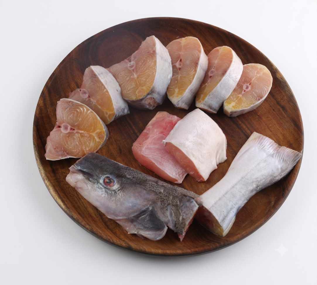 Fresh Aar Mach cut pieces – Tender, Flavorful & Perfect for Bengali-Style Fish Curry