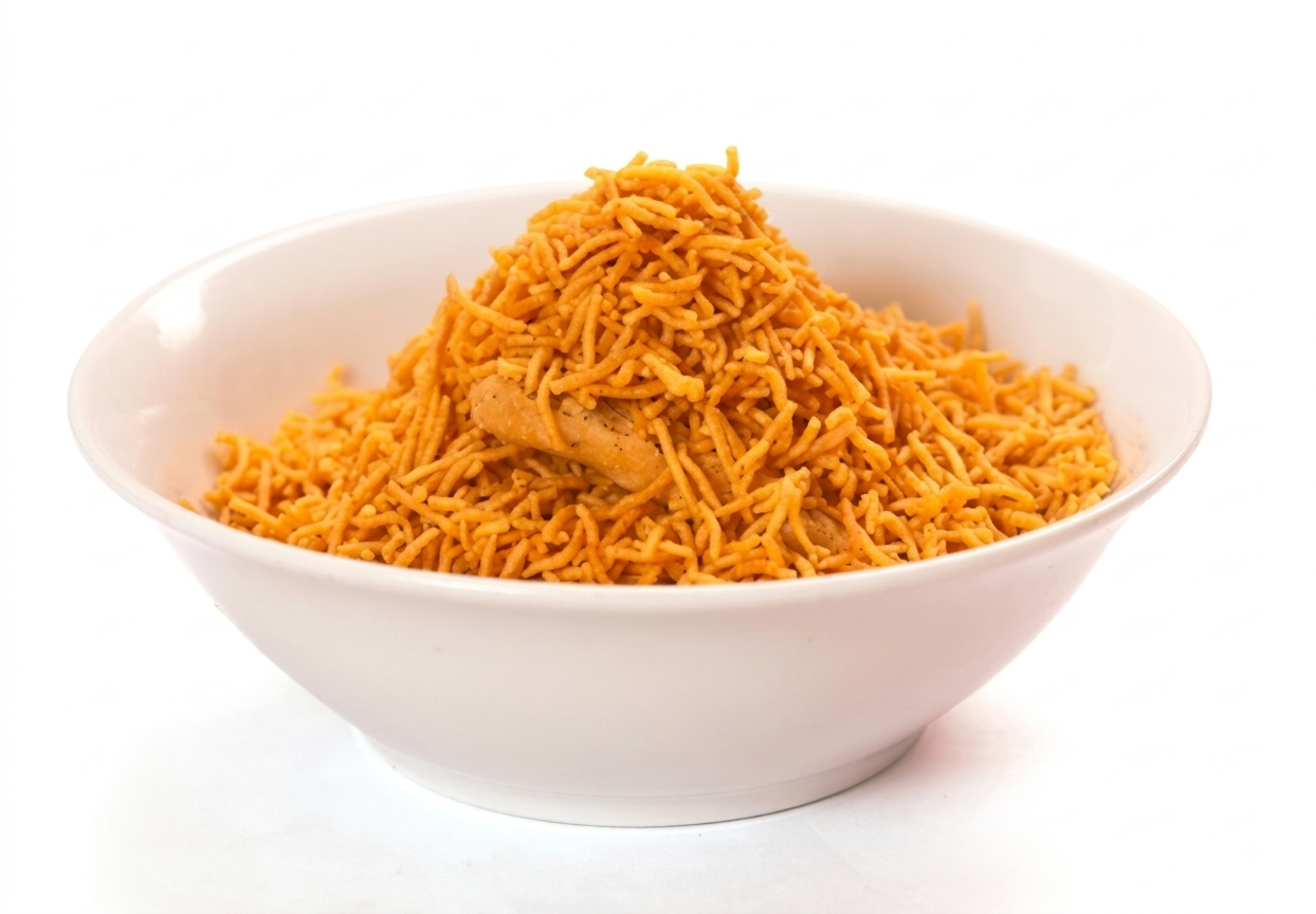 Crispy Jhuri Bhaja Bhujia – Fine, Crunchy & Flavourful Indian Namkeen